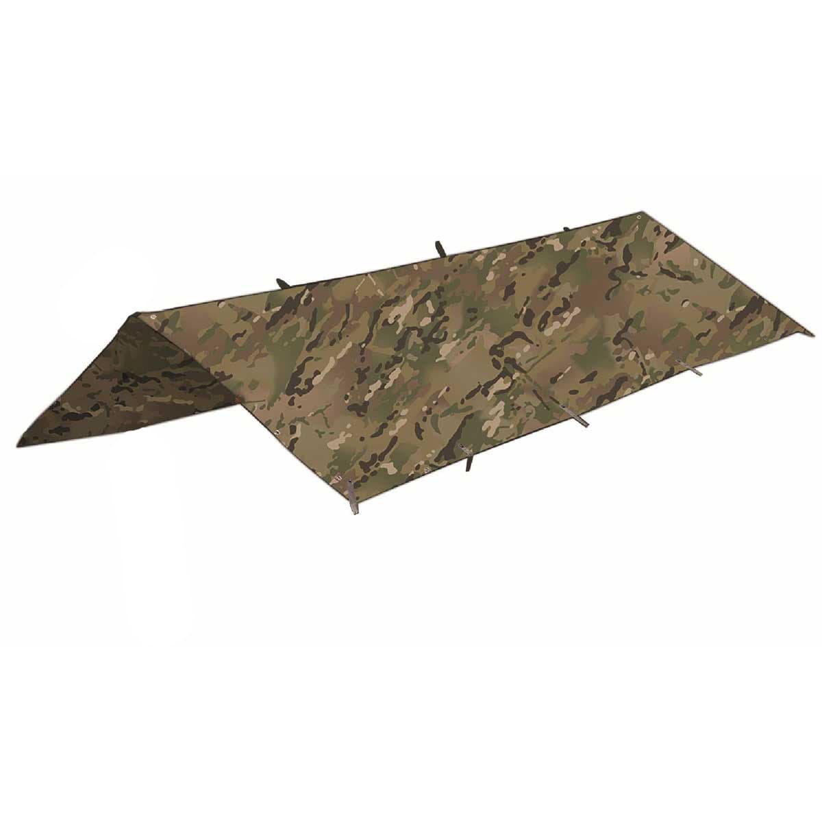 Highlander - Forces Basha Tarp - Zeltplane - Arid MC Camo