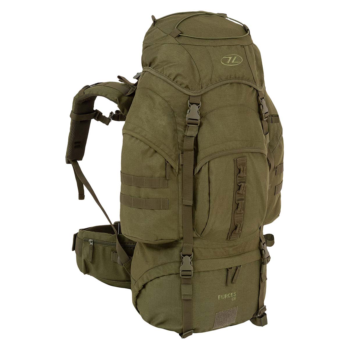 Highlander - Forces Rucksack 66 l - Rucksack - Olive