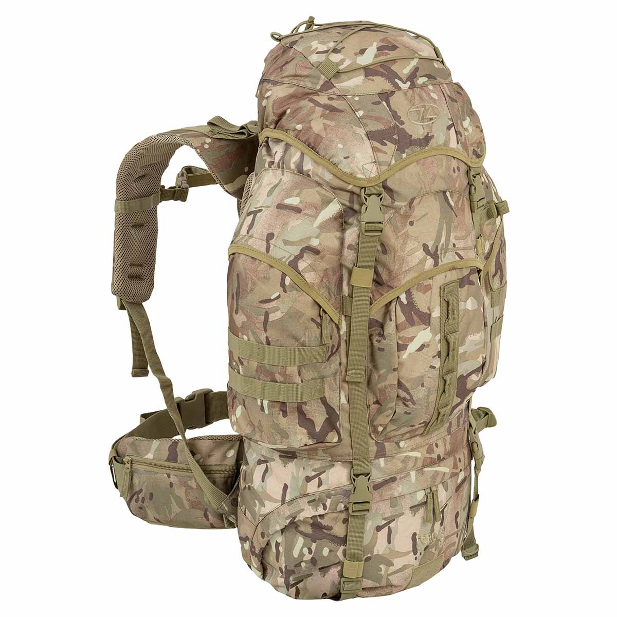 Highlander - Forces Rucksack 66 l - Arid MC Camo