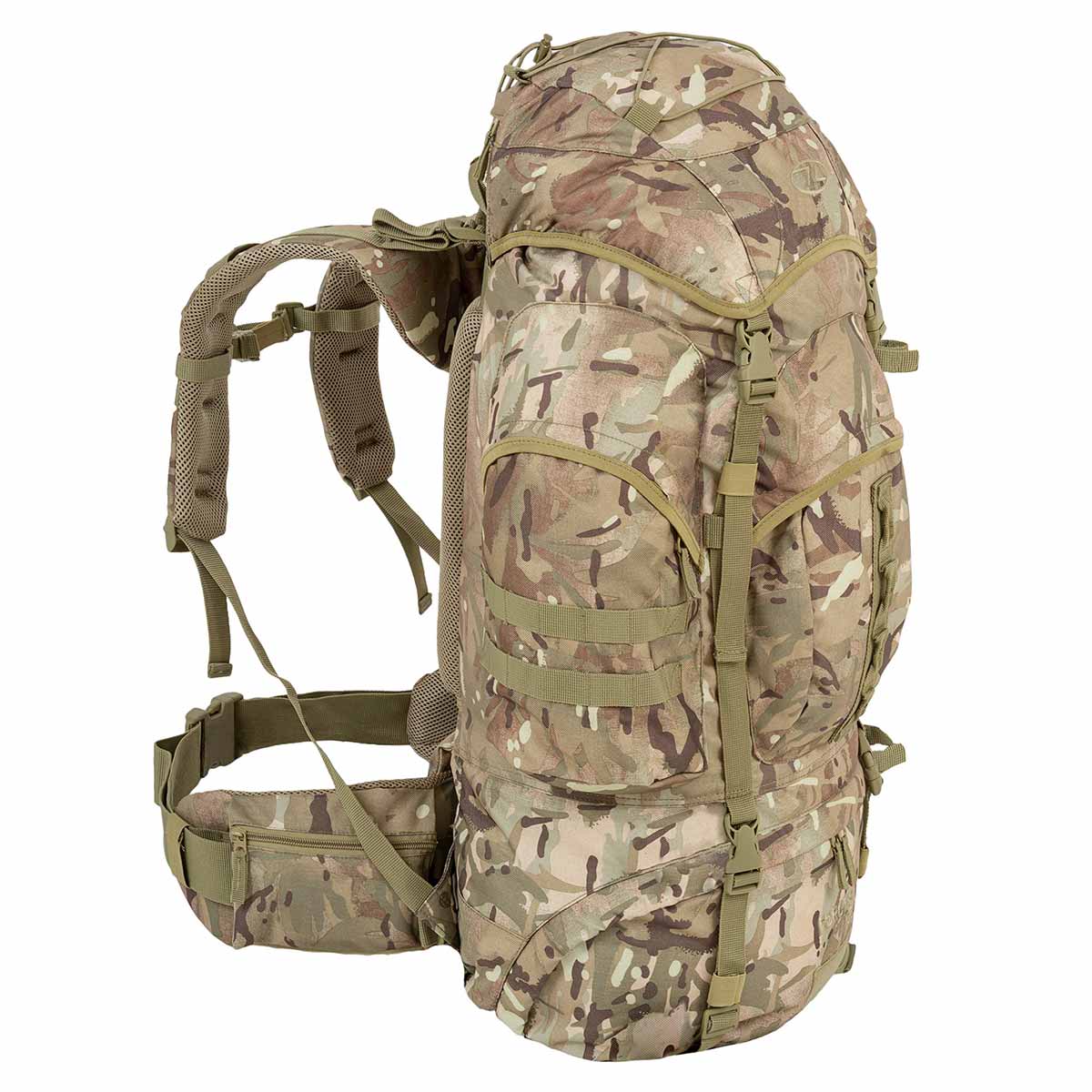 Highlander - Forces Rucksack 66 l - Arid MC Camo