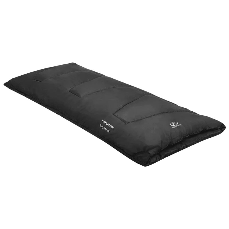 Highlander - Outdoor Sleepline Envelope 250 - Schlafsack - Charcoal