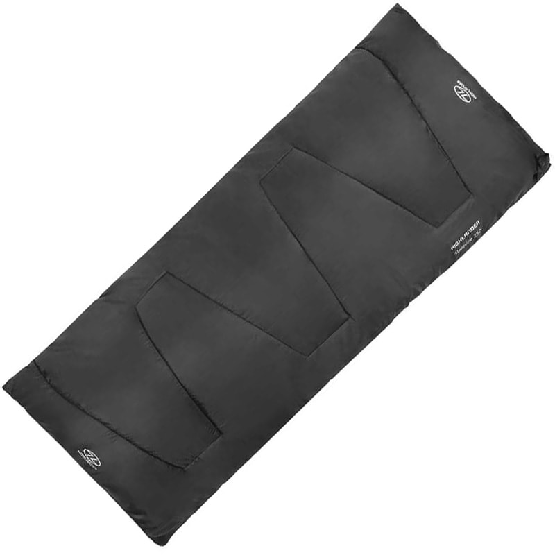 Highlander - Outdoor Sleepline Envelope 250 - Schlafsack - Charcoal