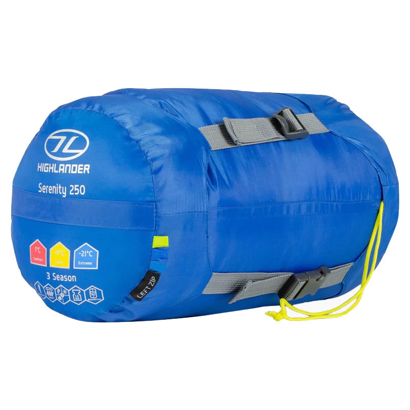 Highlander - Outdoor Serenity Mummy 250 - Schlafsack - Blue