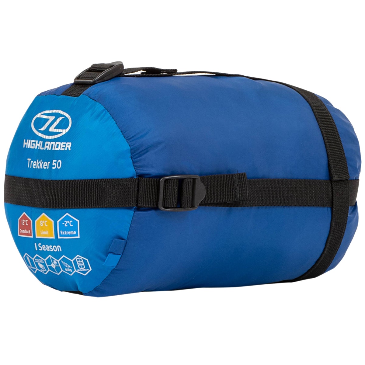 Highlander - Outdoor Trekker Mummy 50 - Schlafsack - Blue