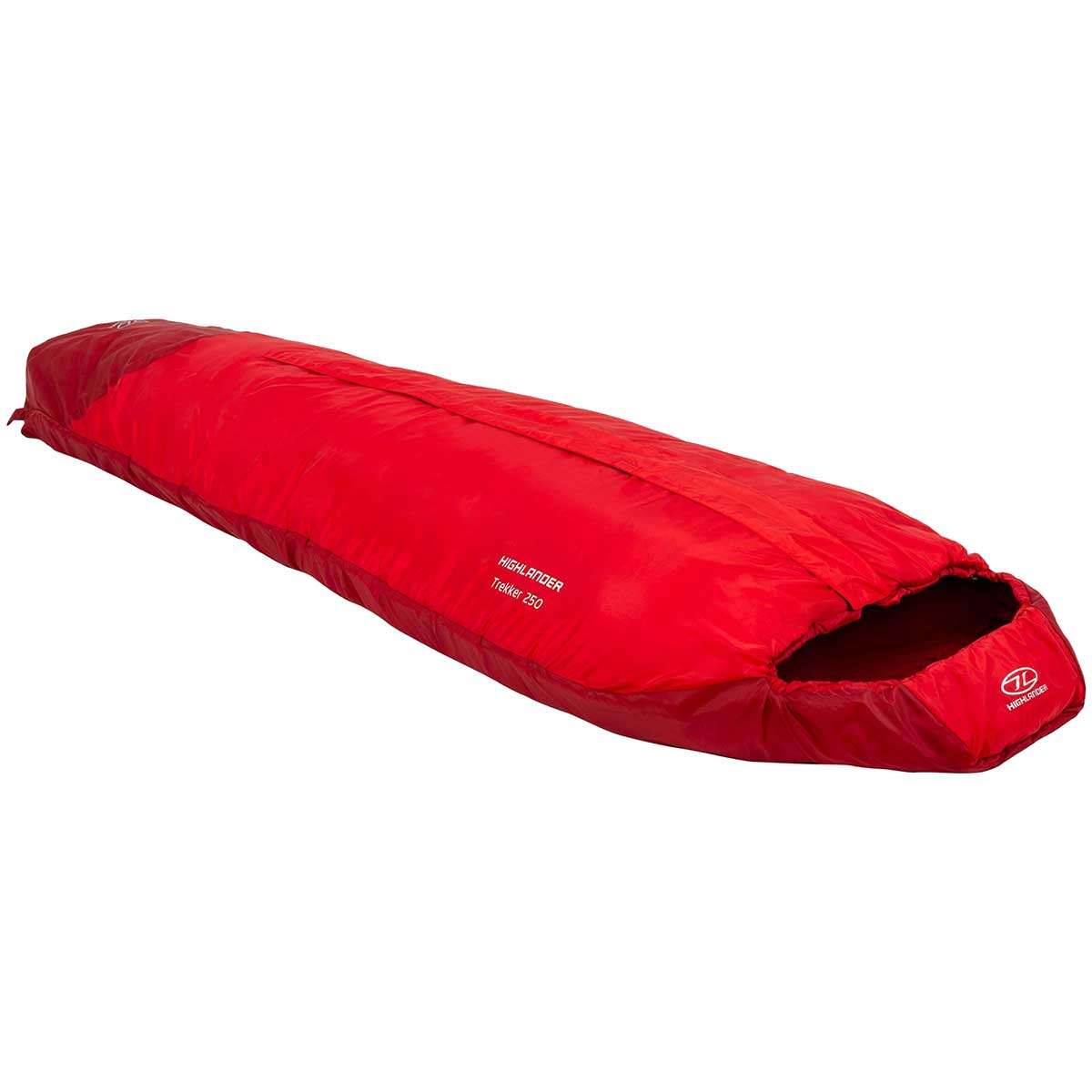 Highlander - Outdoor Trekker Mummy 250 - Schlafsack - Red