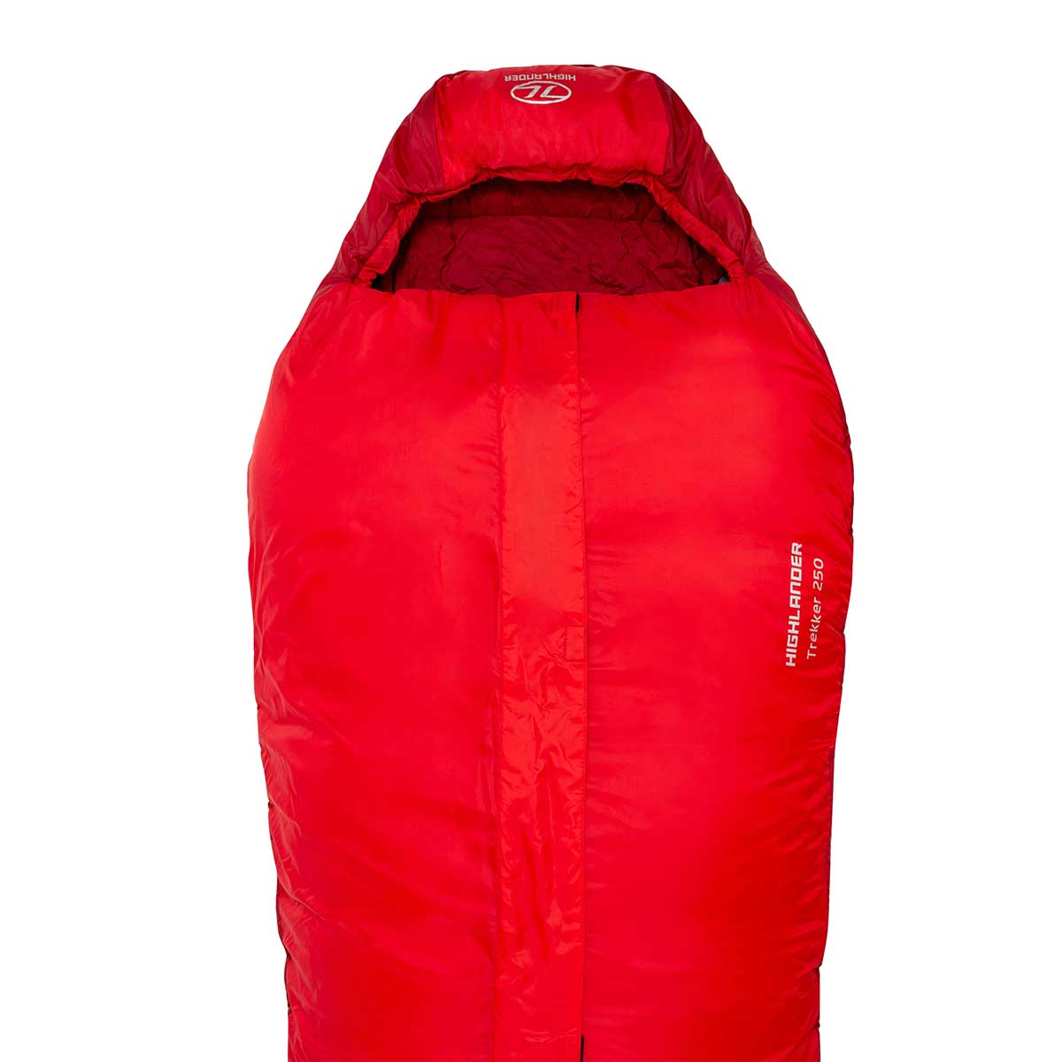 Highlander - Outdoor Trekker Mummy 250 - Schlafsack - Red