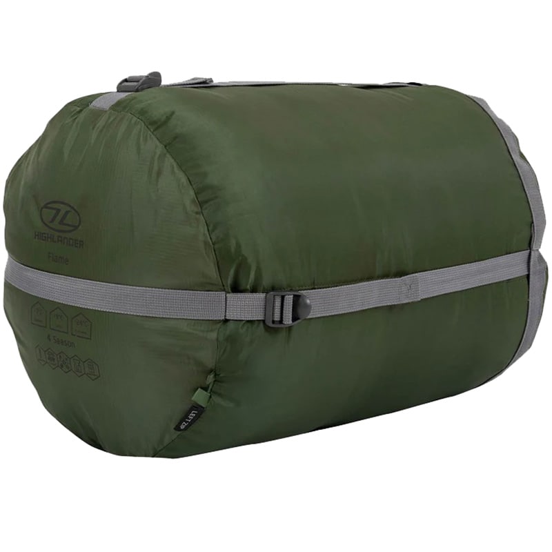 Highlander - Forces Phoenix Flame 400 - Schlafsack - Olive