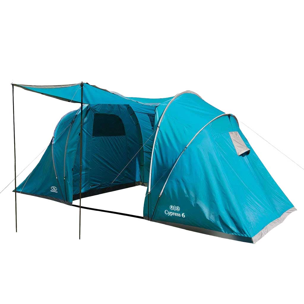 Highlander - Outdoor Cypress - 6-Personen-Zelt - Teal 