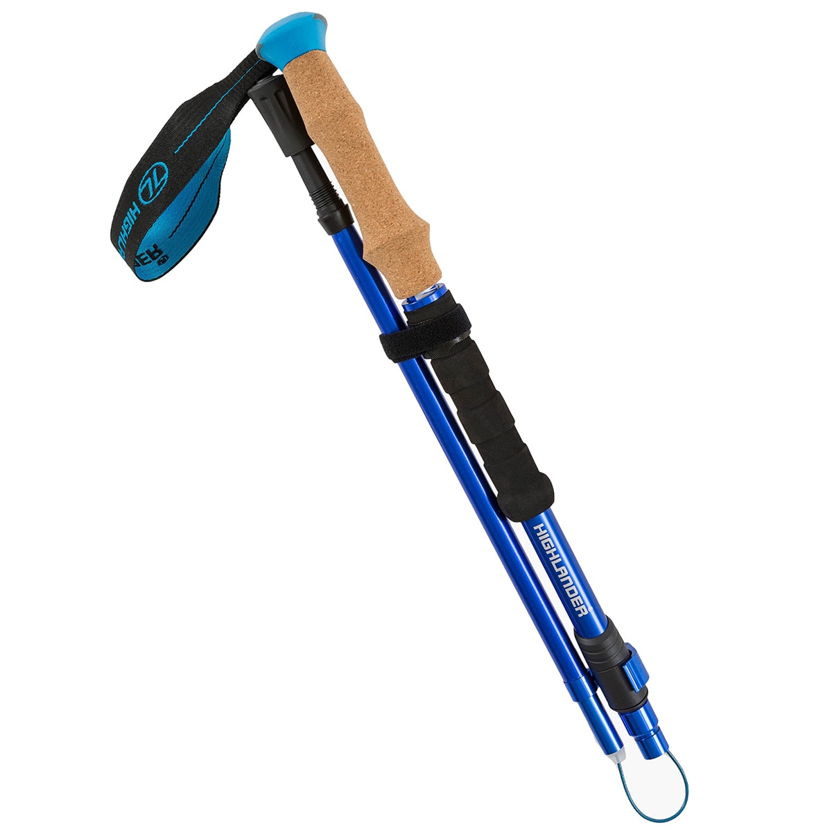 Highlander - Outdoor Trek Lite - Trekkingstock - Blue