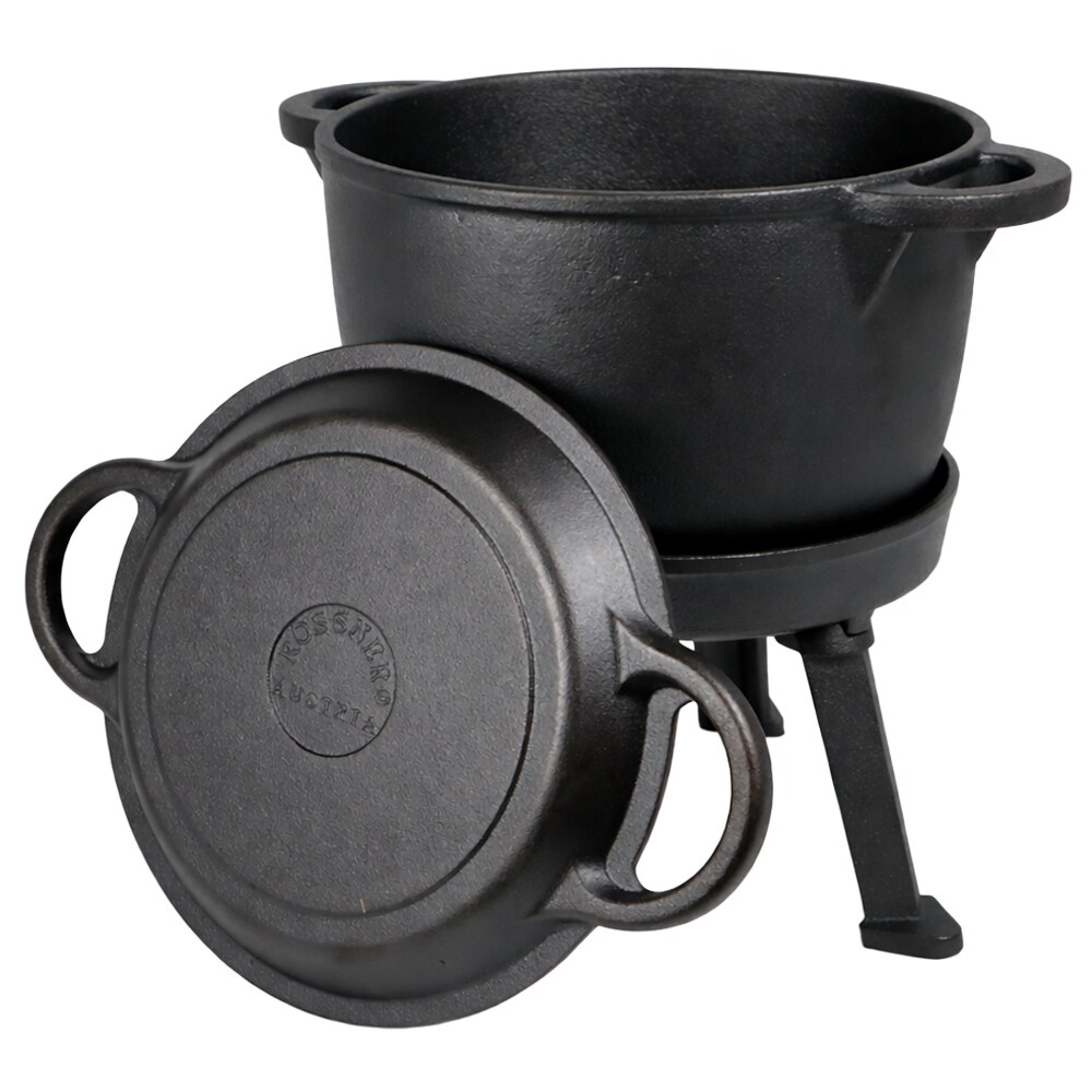 Rossner - Gusseisenkessel 8 l - 3in1