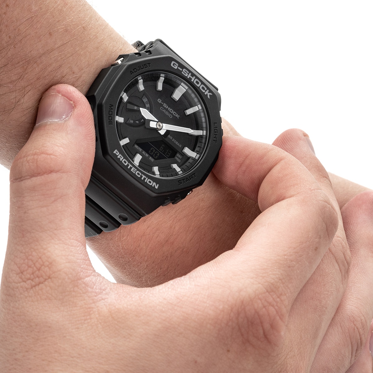 Casio - G-Shock Octagon GA-2100-1AER - Uhr