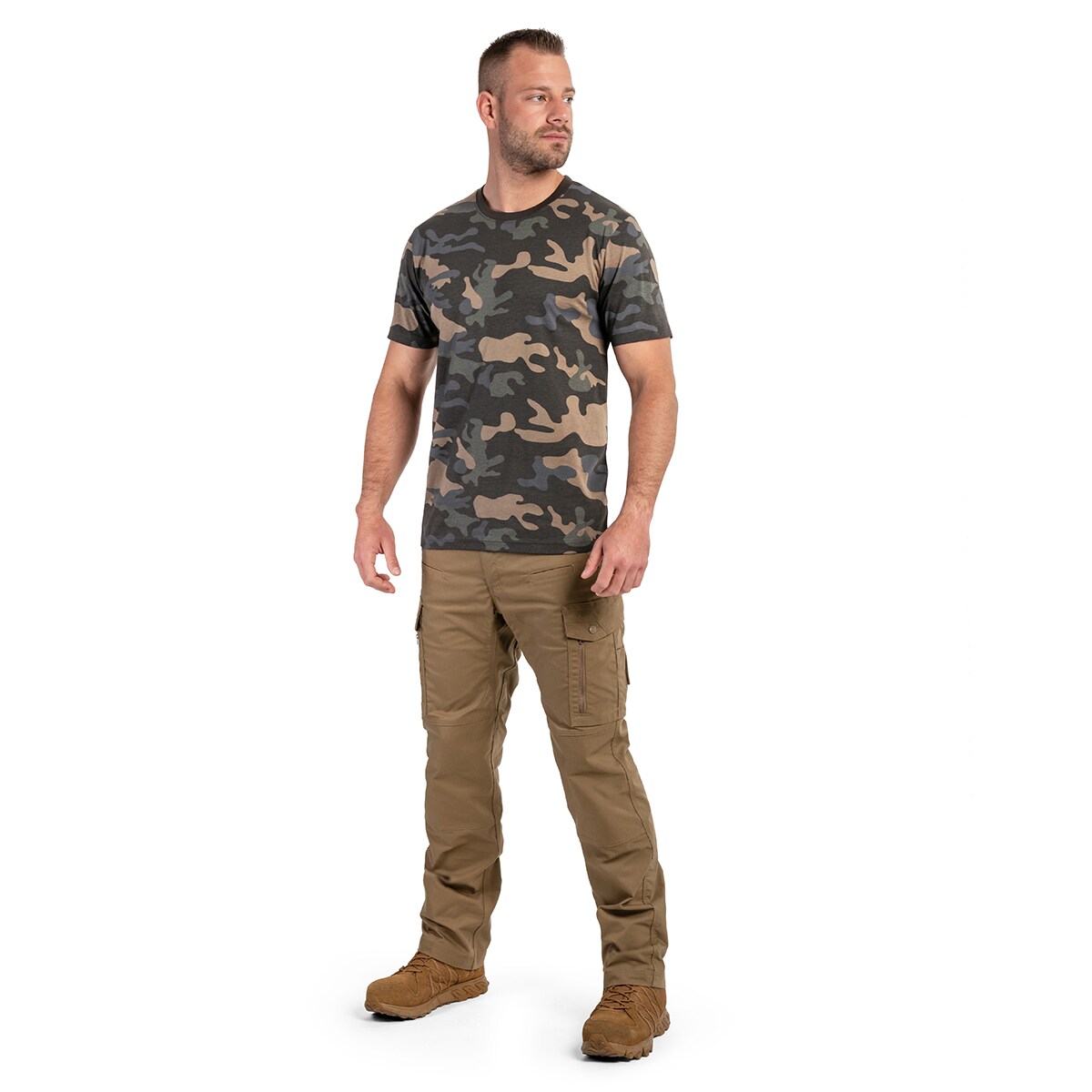 Brandit - T-Shirt - Dark Camo