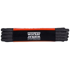 Worker Walker - runde Schnürsenkel 120 cm - Schwarz