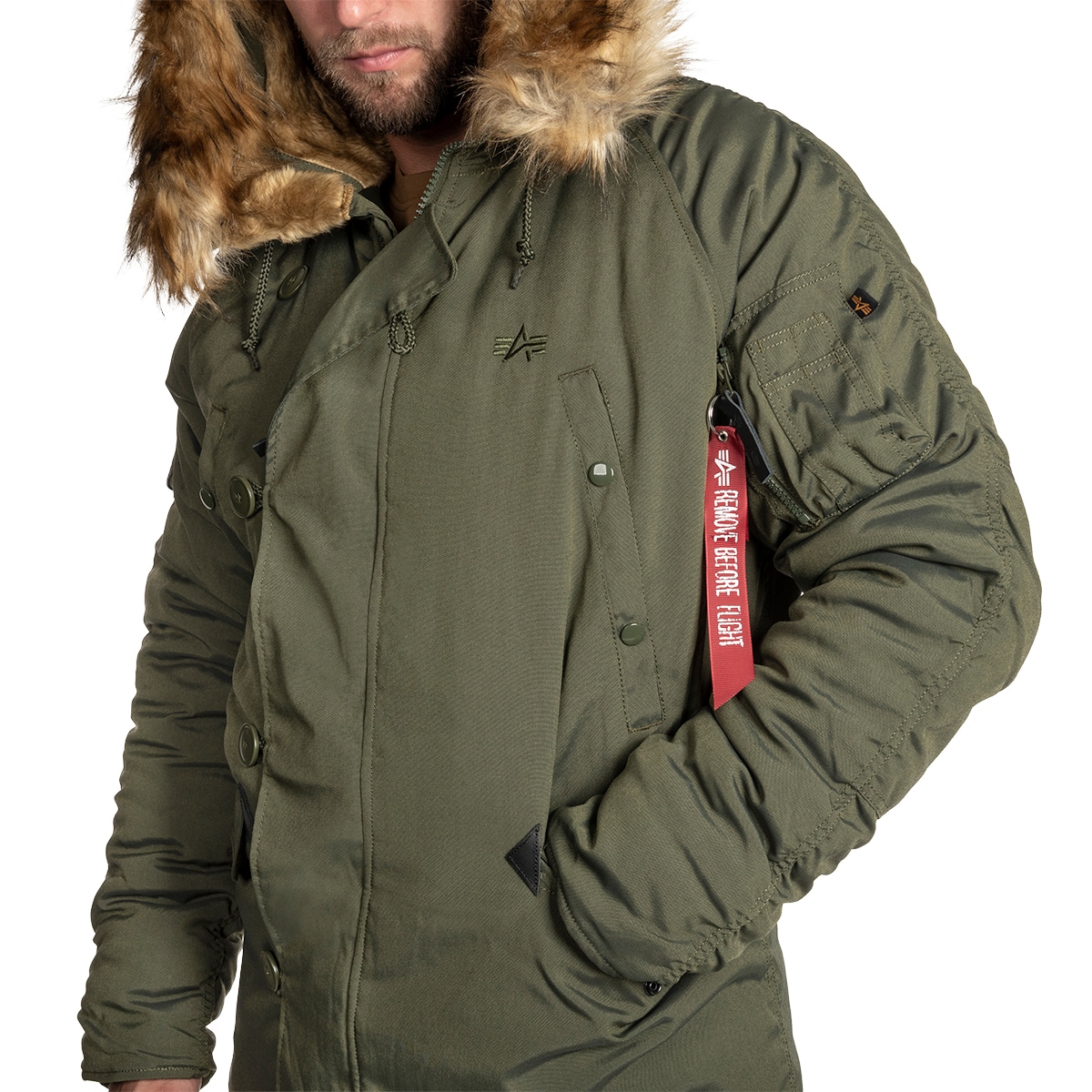 Alpha Industries Explorer - Jacke - Dark Green