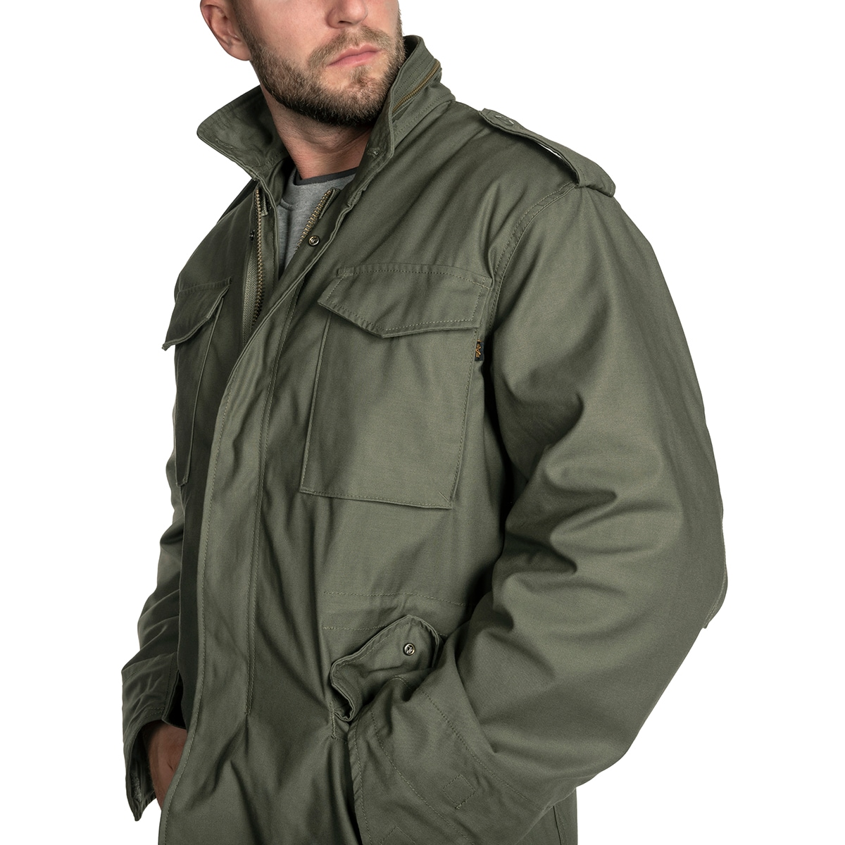 Alpha Industries - M-65 Jacke - Olive Green