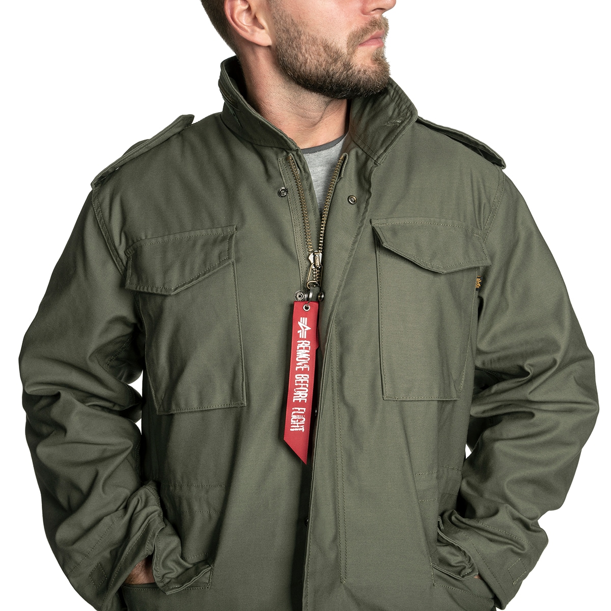 Alpha Industries - M-65 Jacke - Olive Green