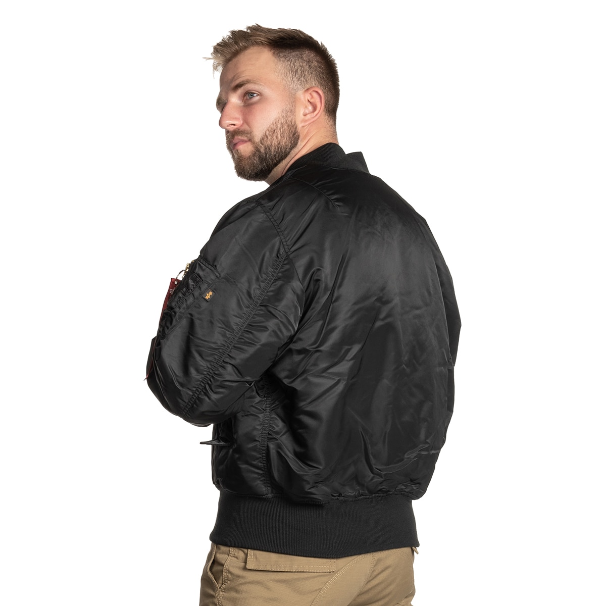 Alpha Industries - MA-1 Flyers Jacke - Black