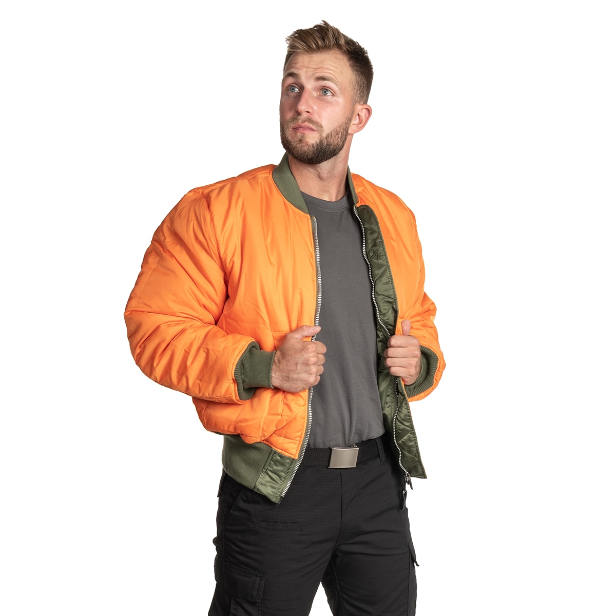 Alpha Industries - MA-1 Flyers Jacke - Sage Green