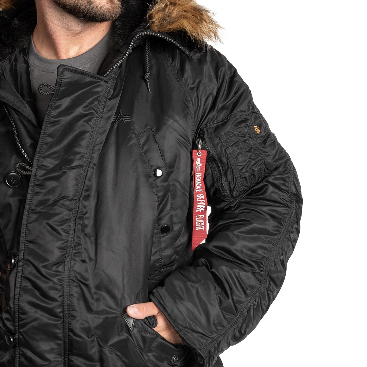 Alpha Industries - N3B - Jacke - Black