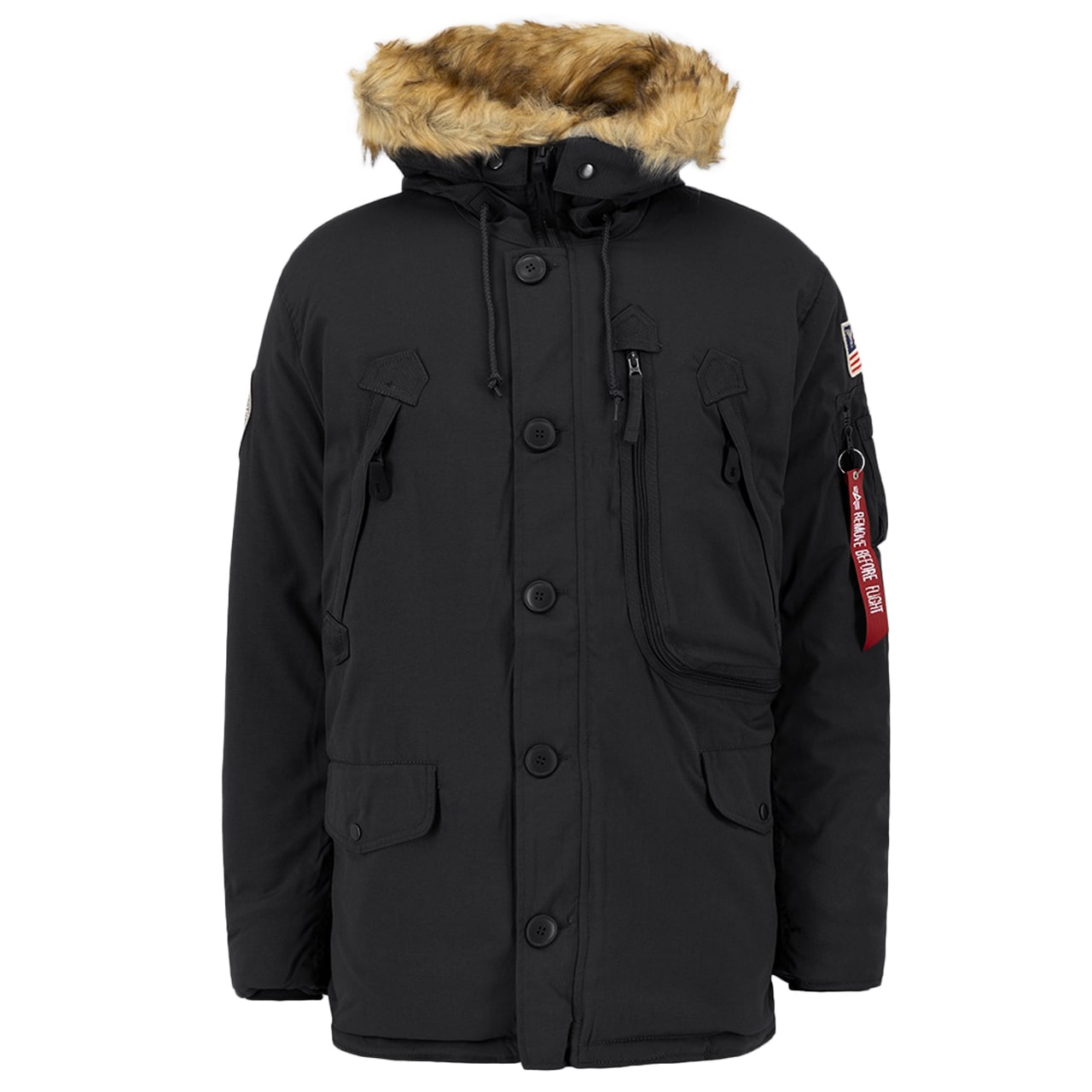 Alpha Industries - Polar Jacket - Jacke - Black