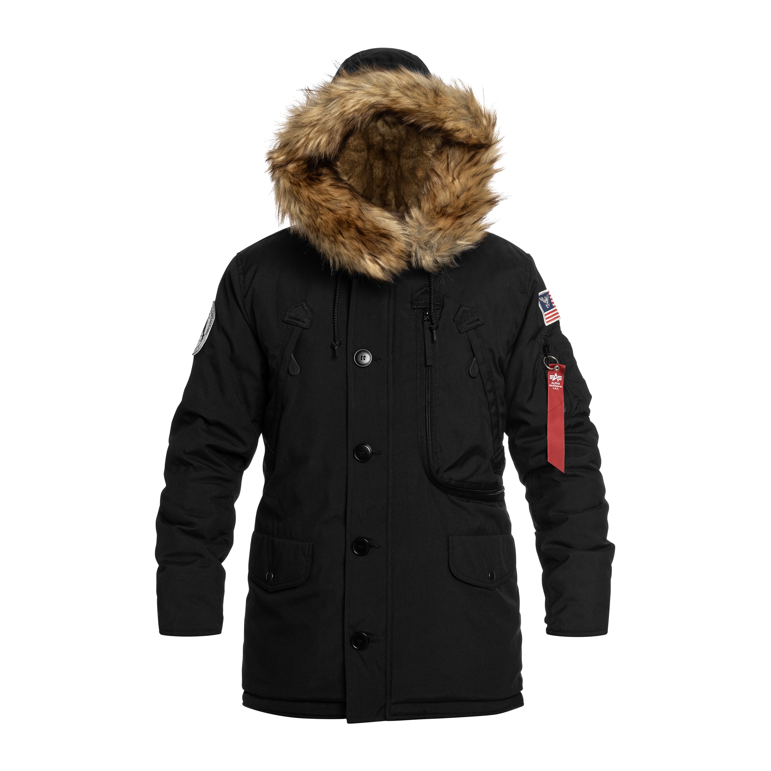 Alpha Industries - Polar Jacket - Jacke - Black
