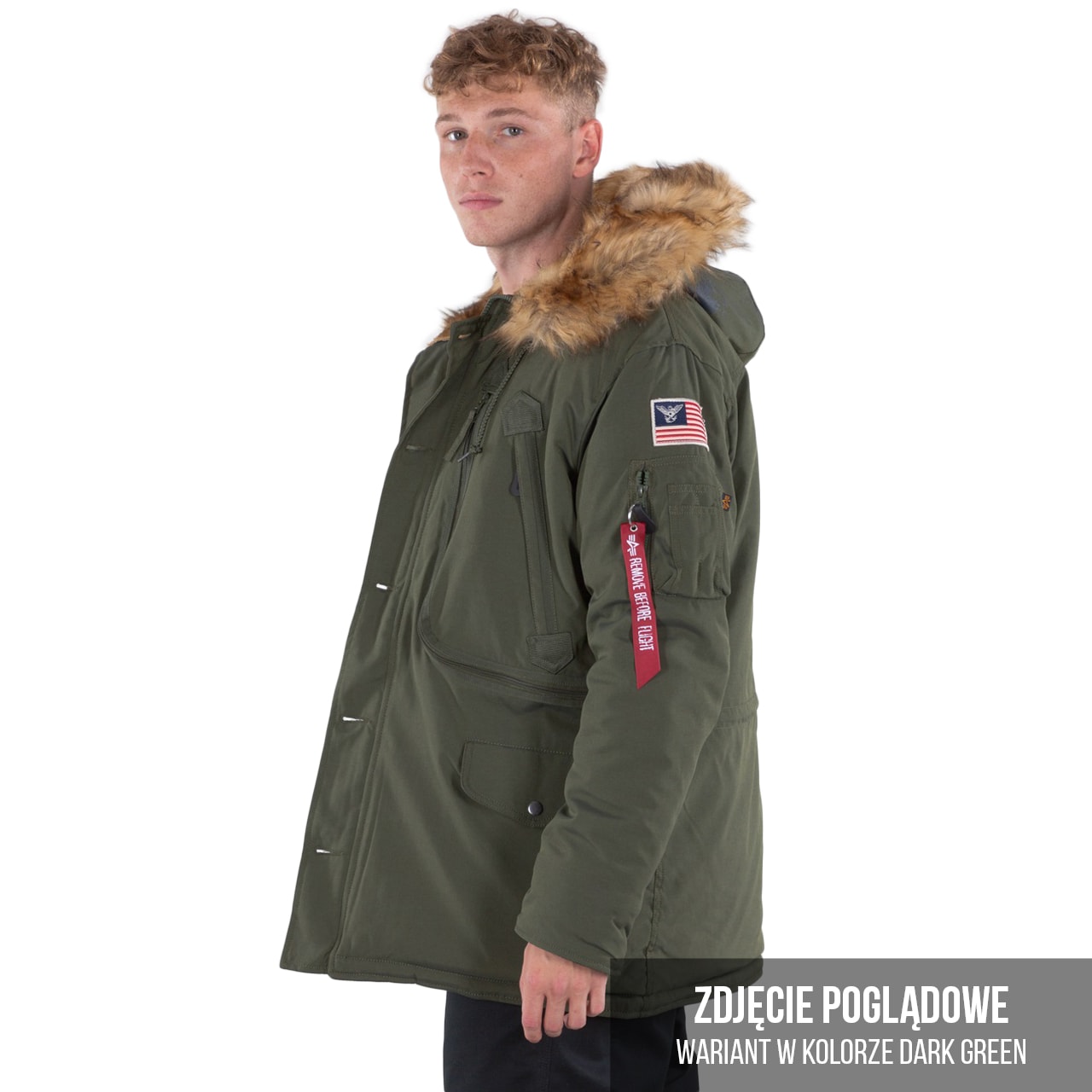 Alpha Industries - Polar Jacket - Jacke - Black