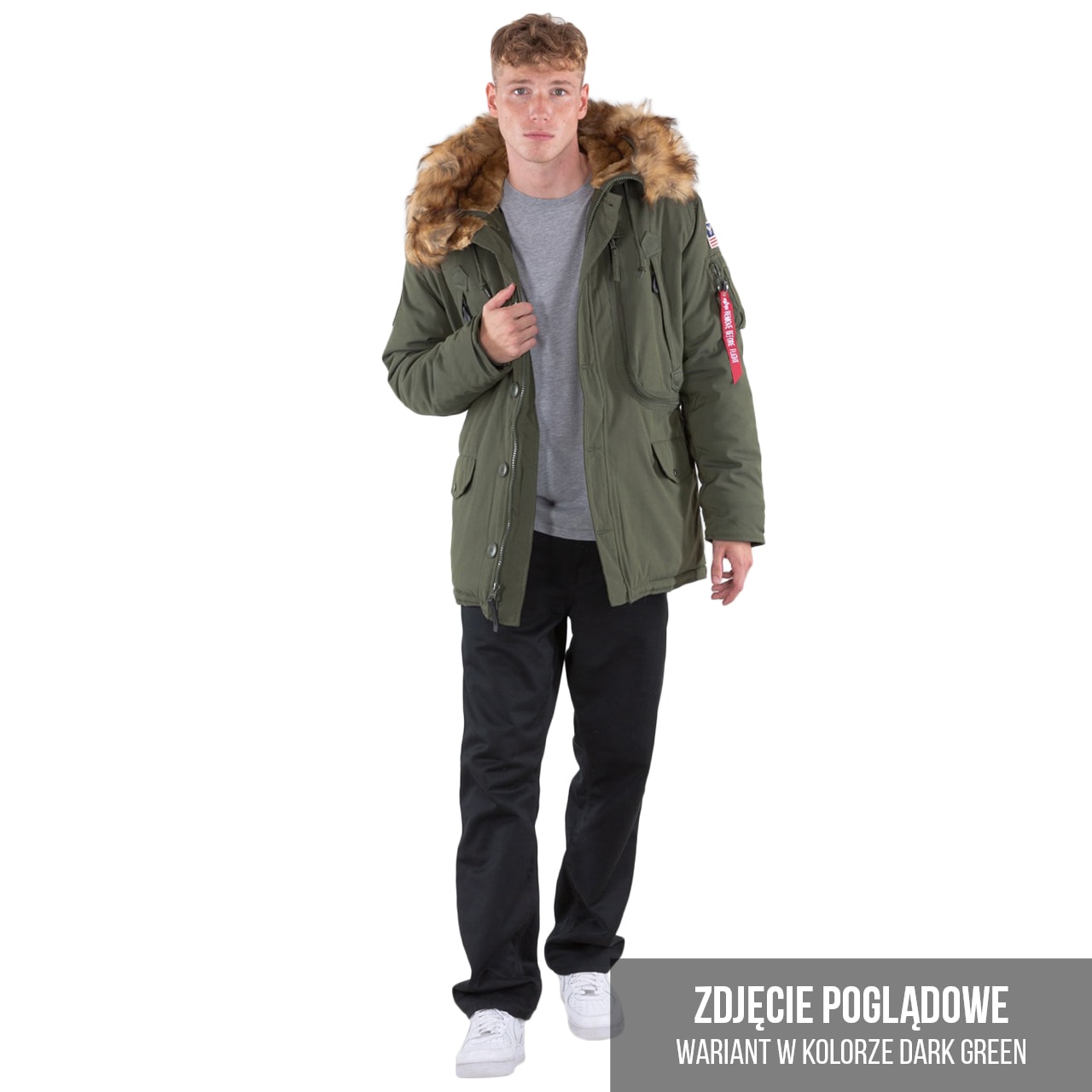 Alpha Industries - Polar Jacket - Jacke - Black