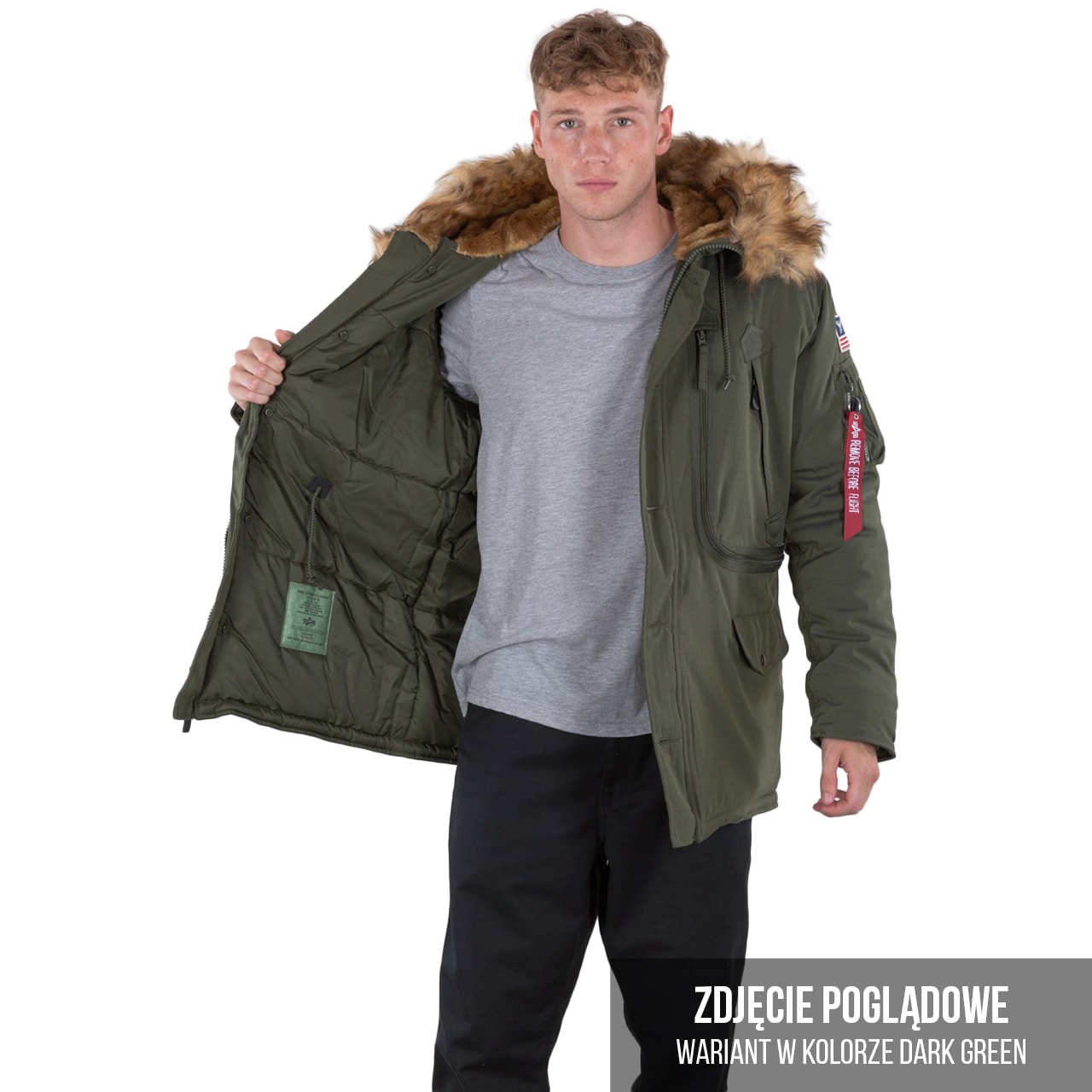 Alpha Industries - Polar Jacket - Jacke - Black