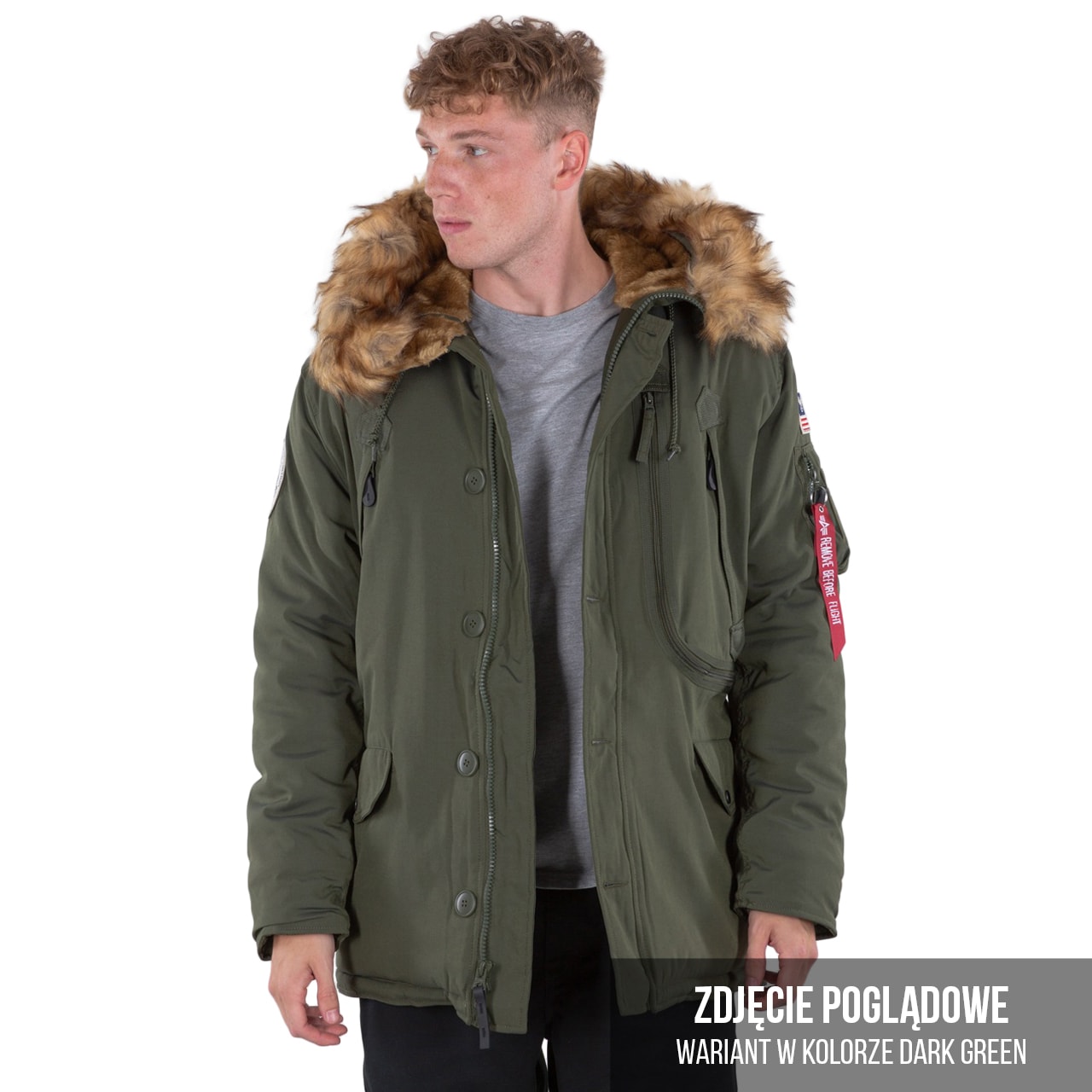 Alpha Industries - Polar Jacket - Jacke - Black