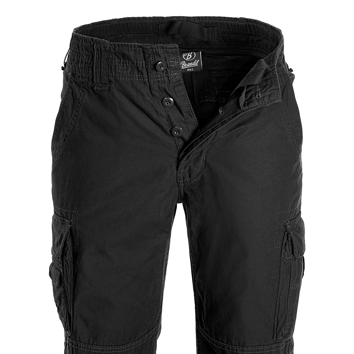 Brandit - Pure Vintage - Militärhose - Schwarz