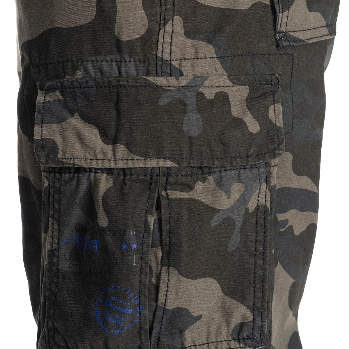 Brandit - Pure Vintage - Militärhose Dark Camo