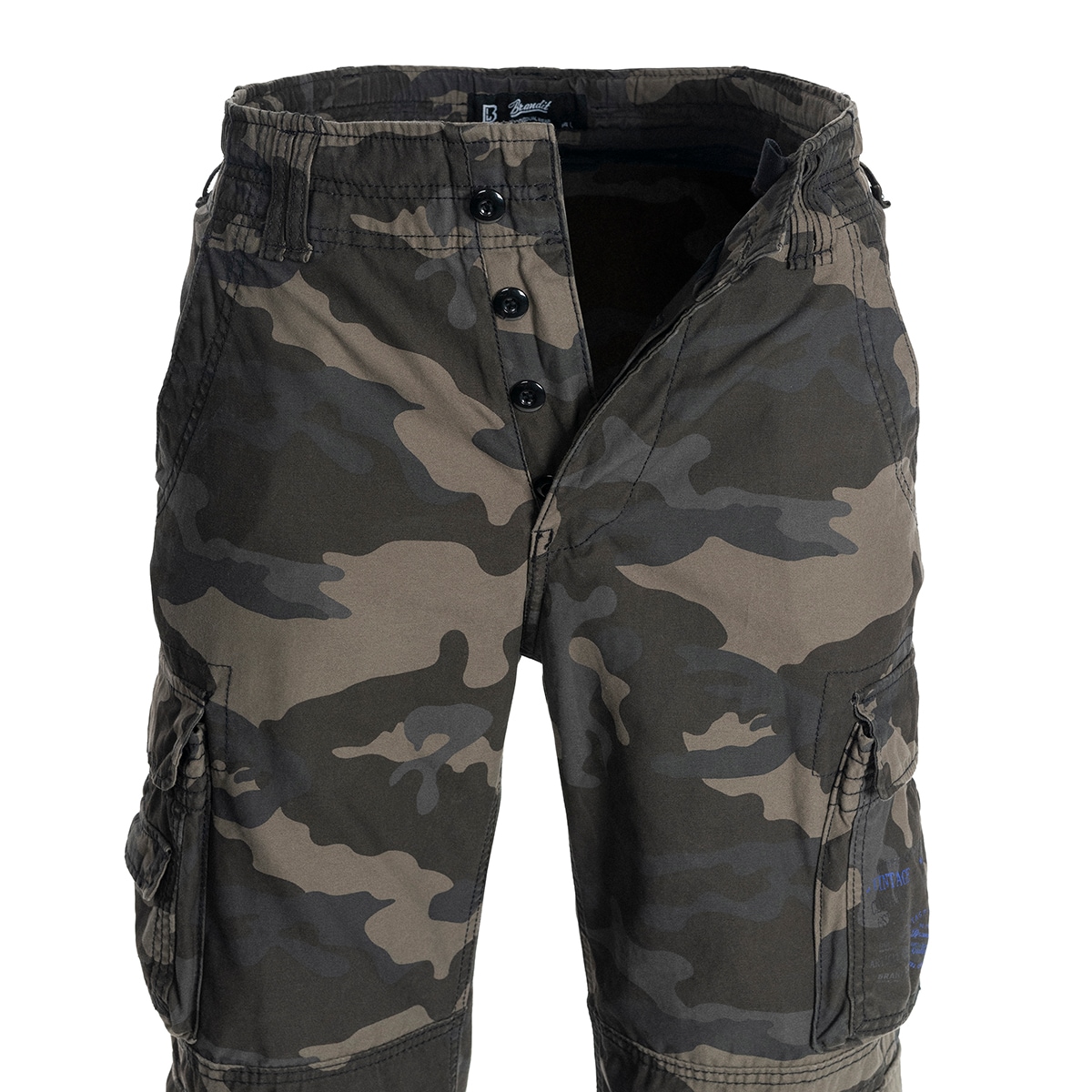 Brandit - Pure Vintage - Militärhose Dark Camo