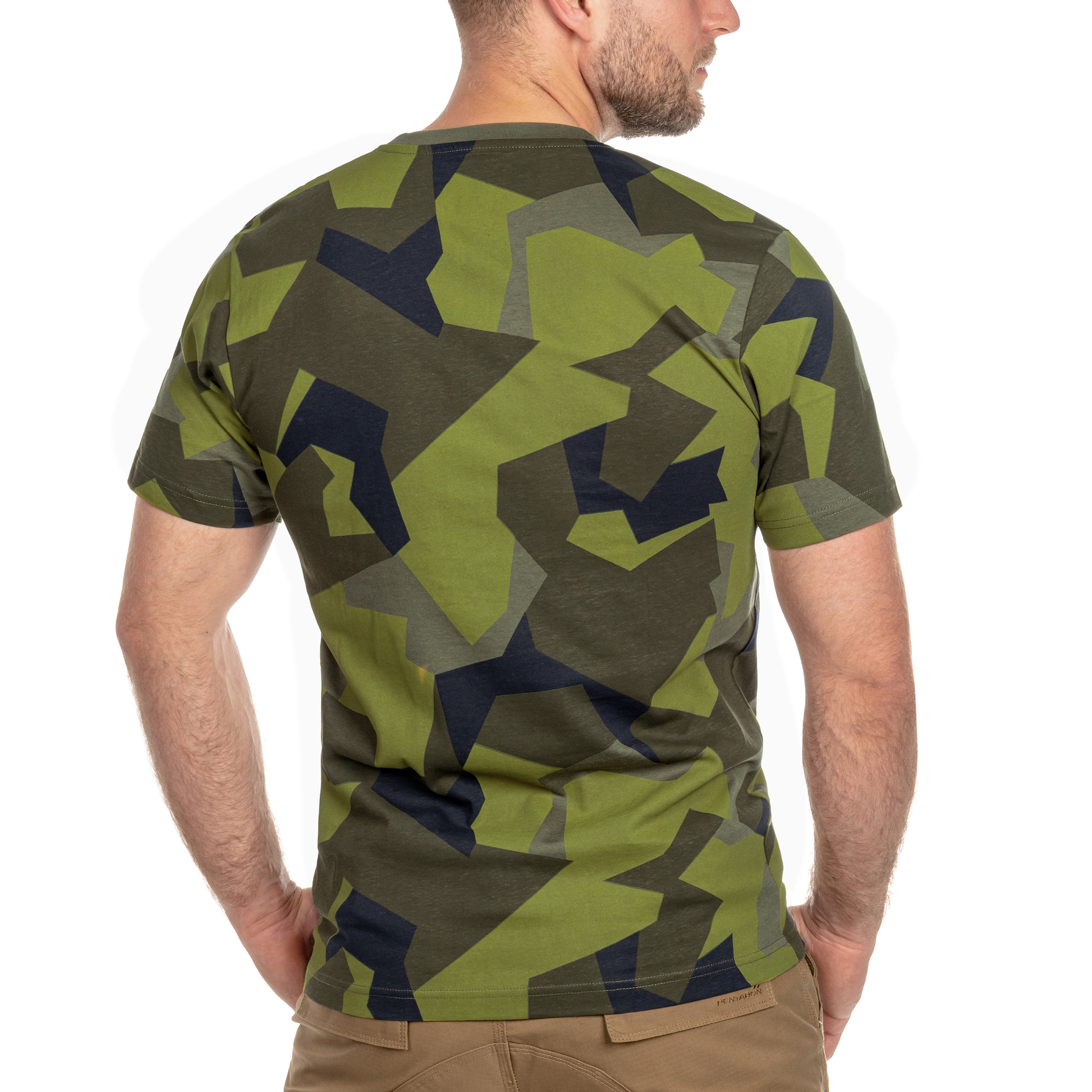 Brandit - T-Shirt - Swedish Camo M90
