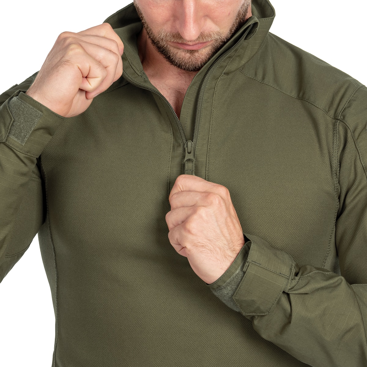 Helikon MCDU Combat Shirt NyCo Rip-Stop - Sweatshirt - Olive Green