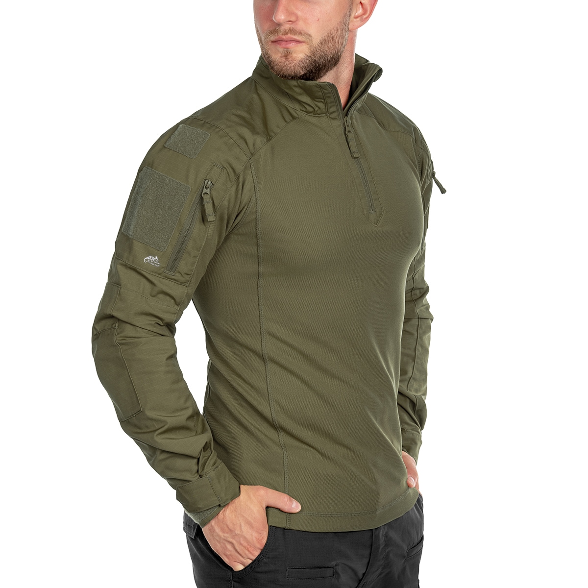 Helikon MCDU Combat Shirt NyCo Rip-Stop - Sweatshirt - Olive Green