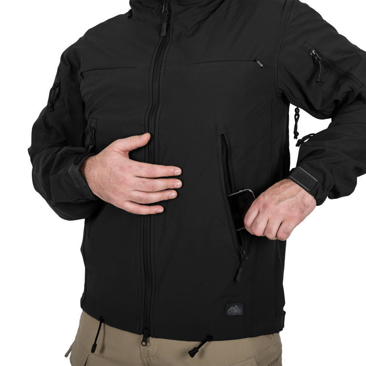 Helikon Cougar Softshell QSA HID - Jacke - Black