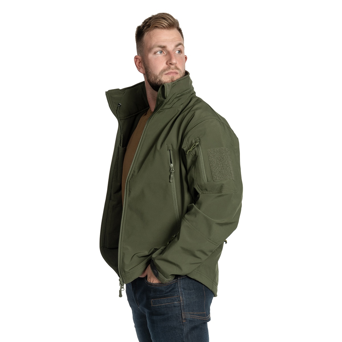 Helikon - Gunfighter Softshell Shark Skin Windblocker - Jacke - Olive Green