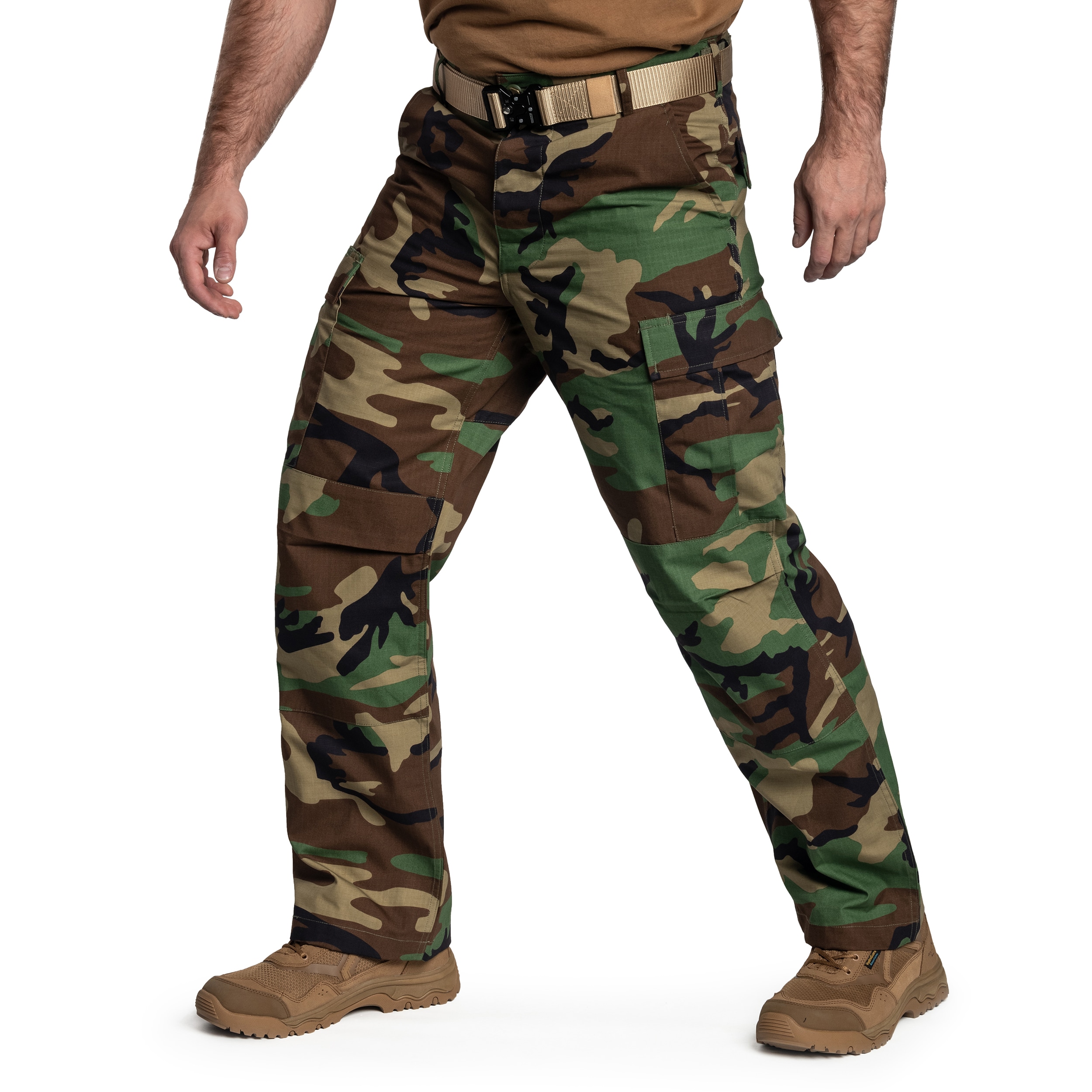 Helikon-Tex - BDU PolyCotton Rip-Stop - Hose - US Woodland