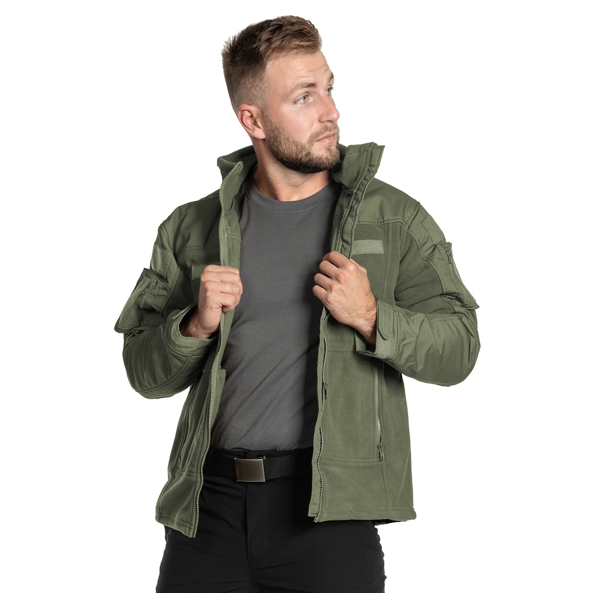 MFH - Combat Fleecejacke - Olive