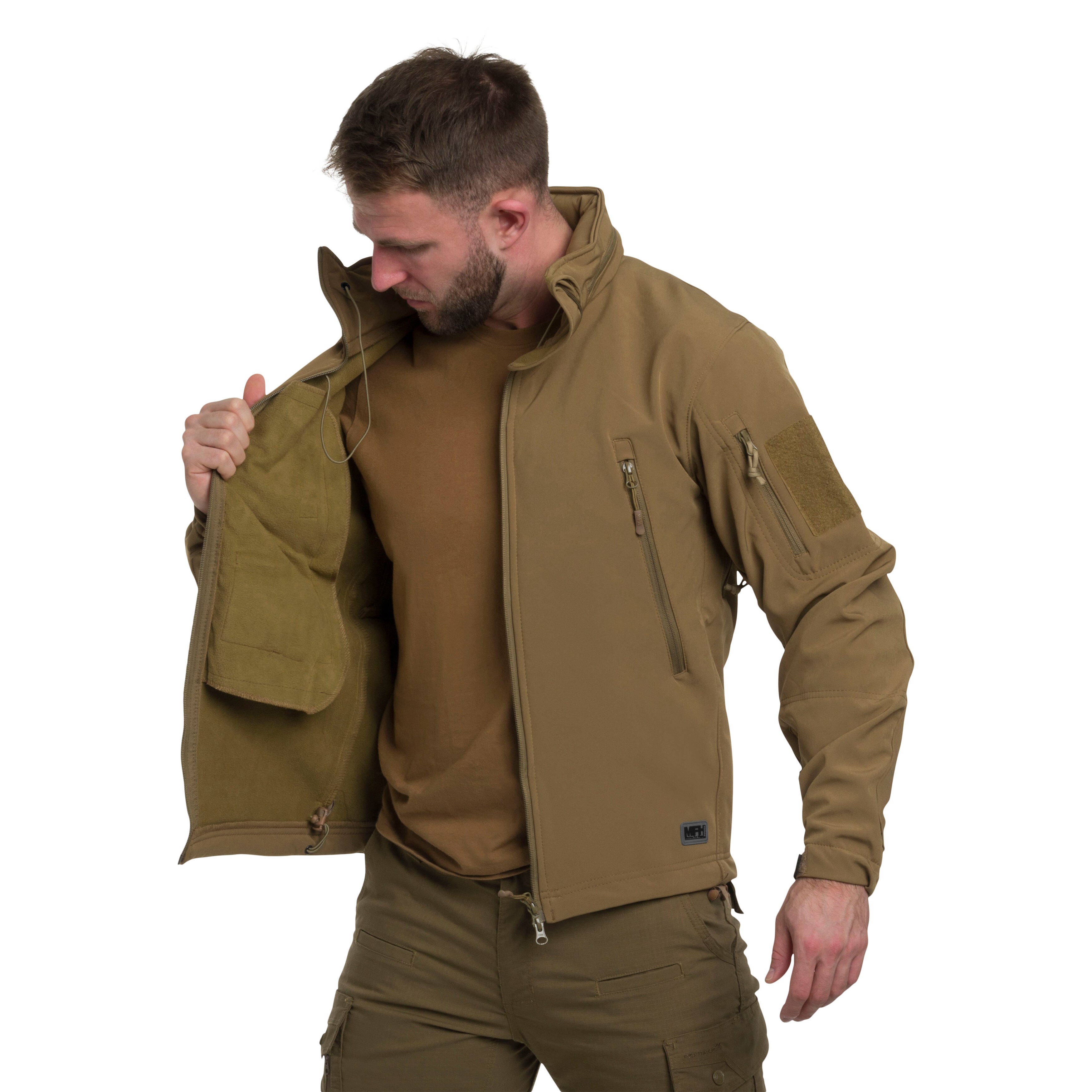 MFH - Scorpion Softshell - Jacke - Kojote