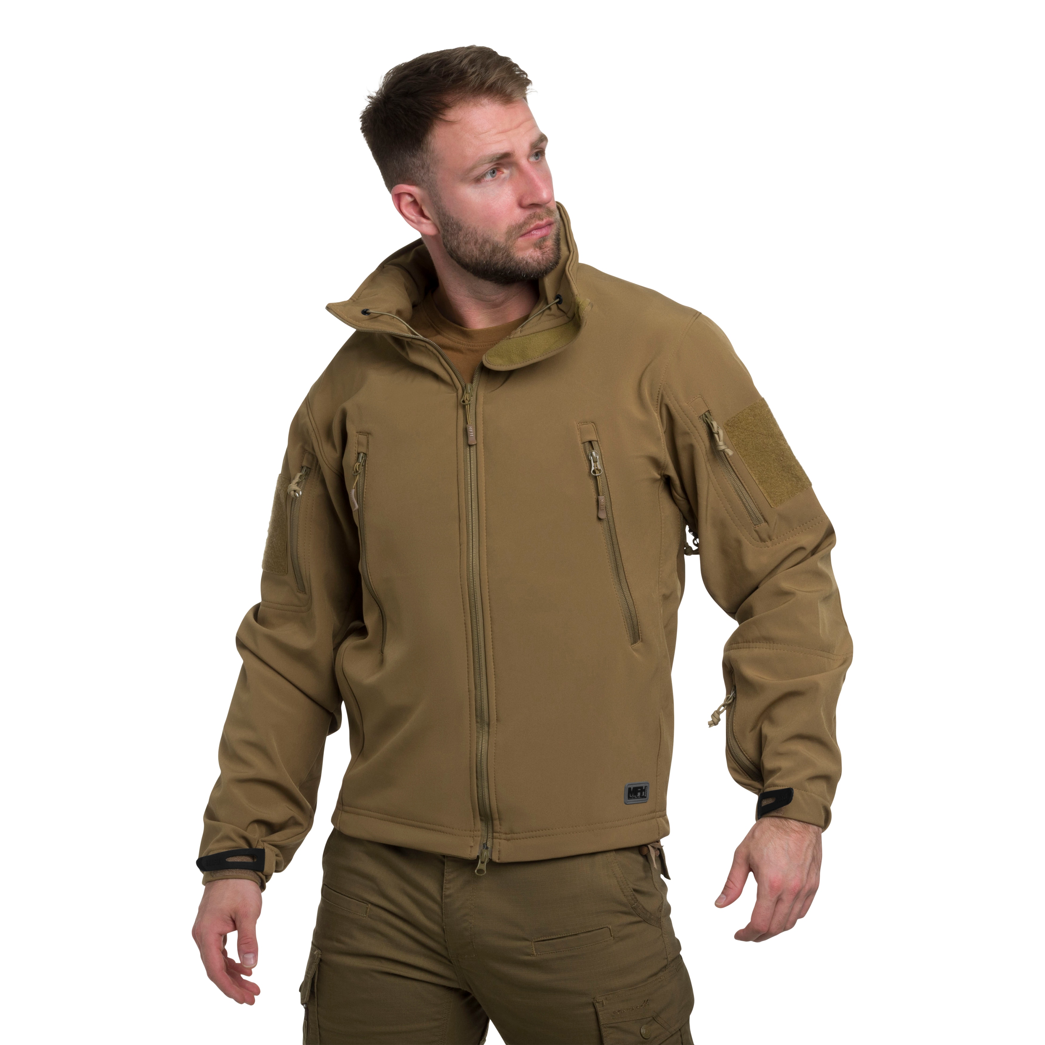 MFH - Scorpion Softshell - Jacke - Kojote