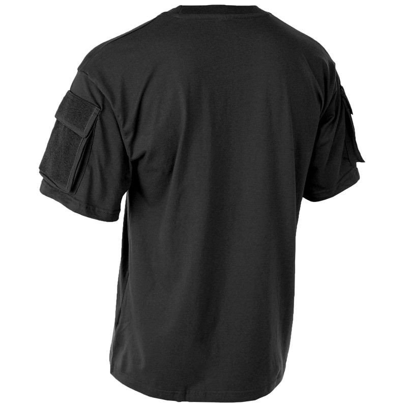 MFH - T-Shirt mit Ärmeltaschen - Black