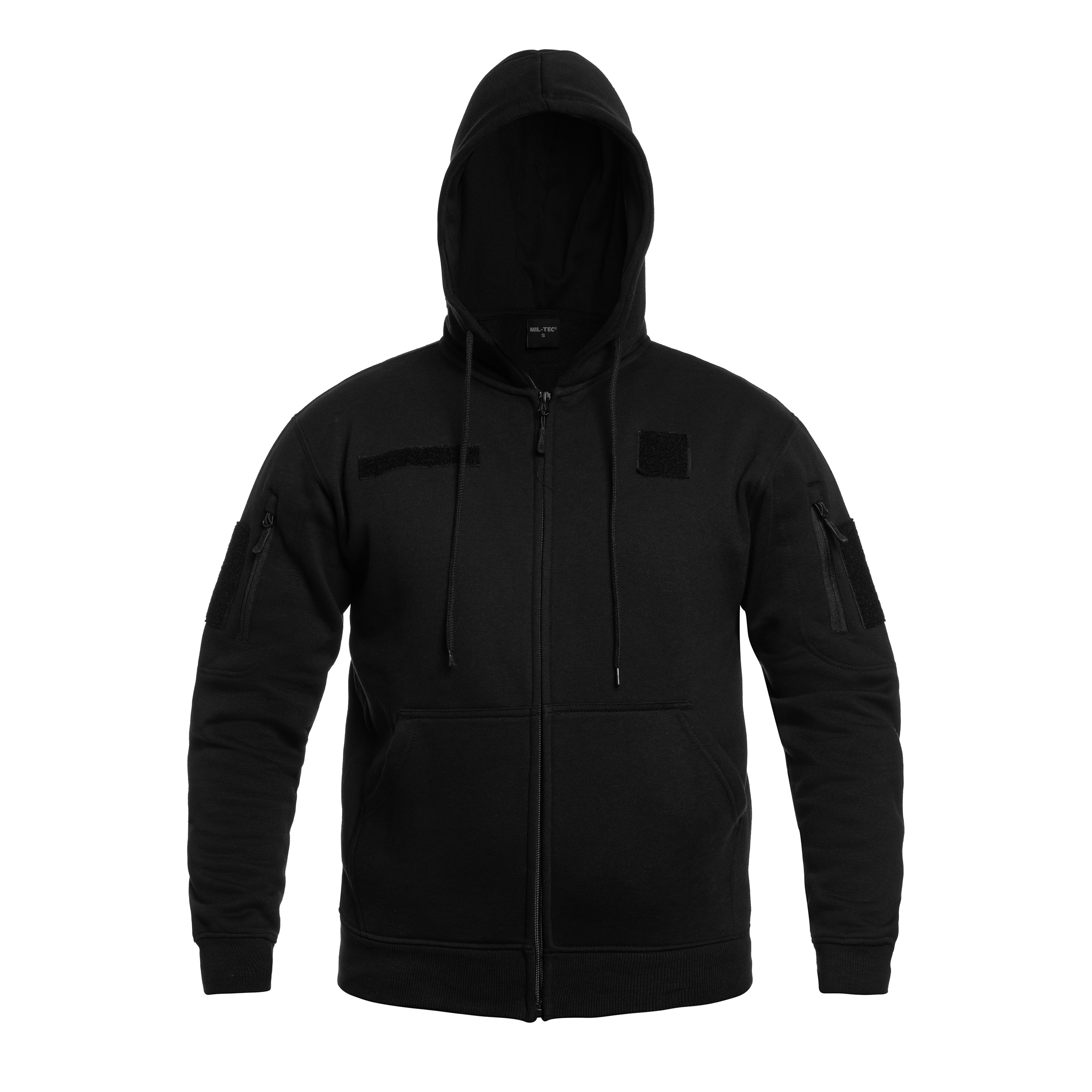 Mil-Tec - Tactical Hoodie Zipper - Sweatshirt - Black