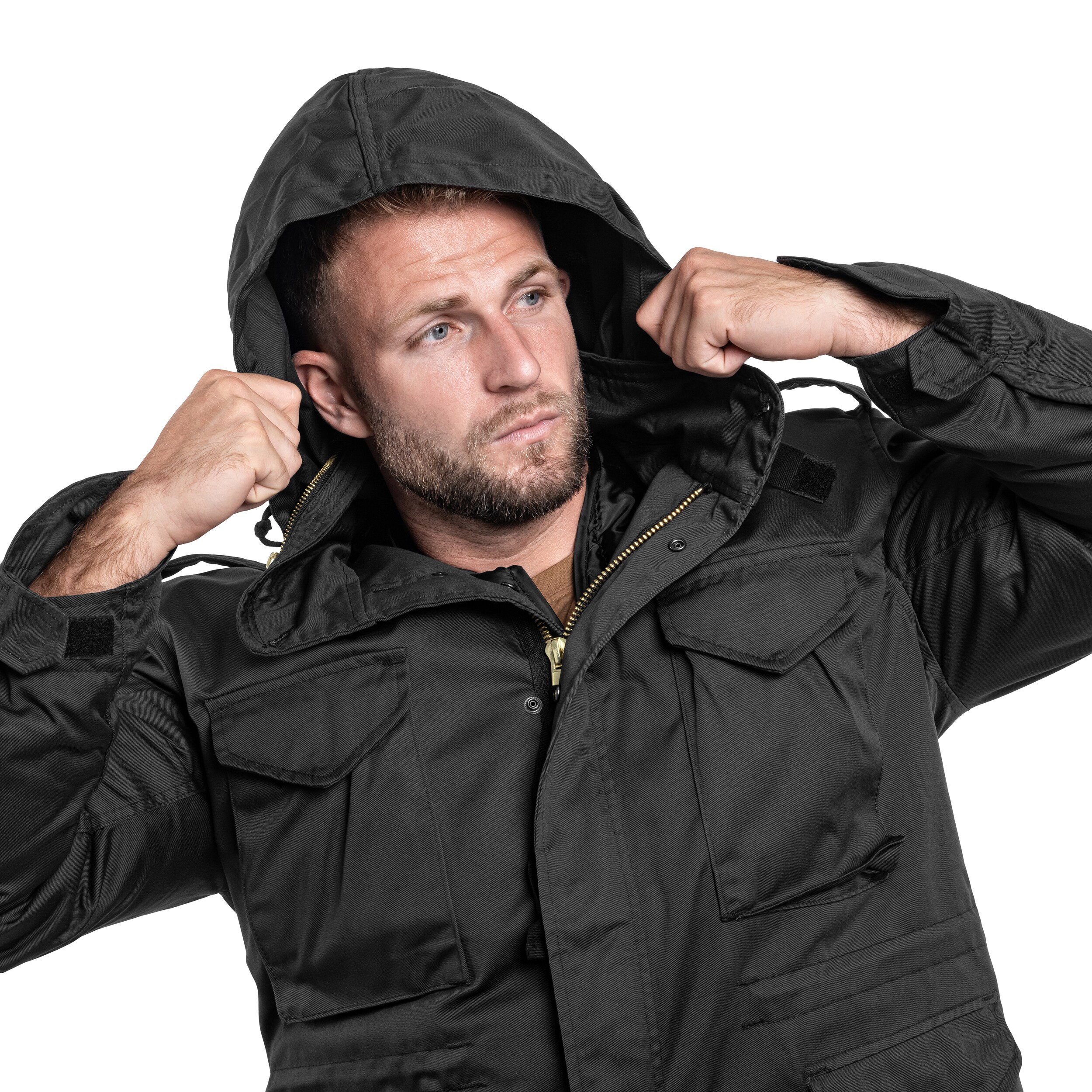 Mil-Tec - M65 Jacke für Militär - Black