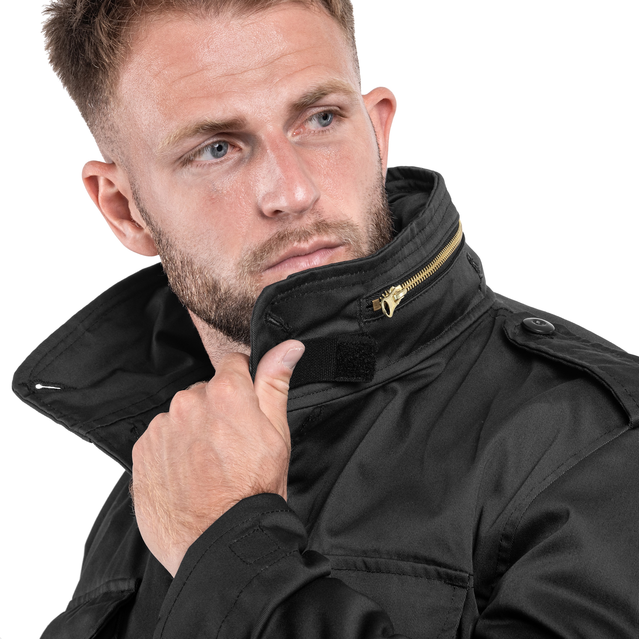 Mil-Tec - M65 Jacke für Militär - Black