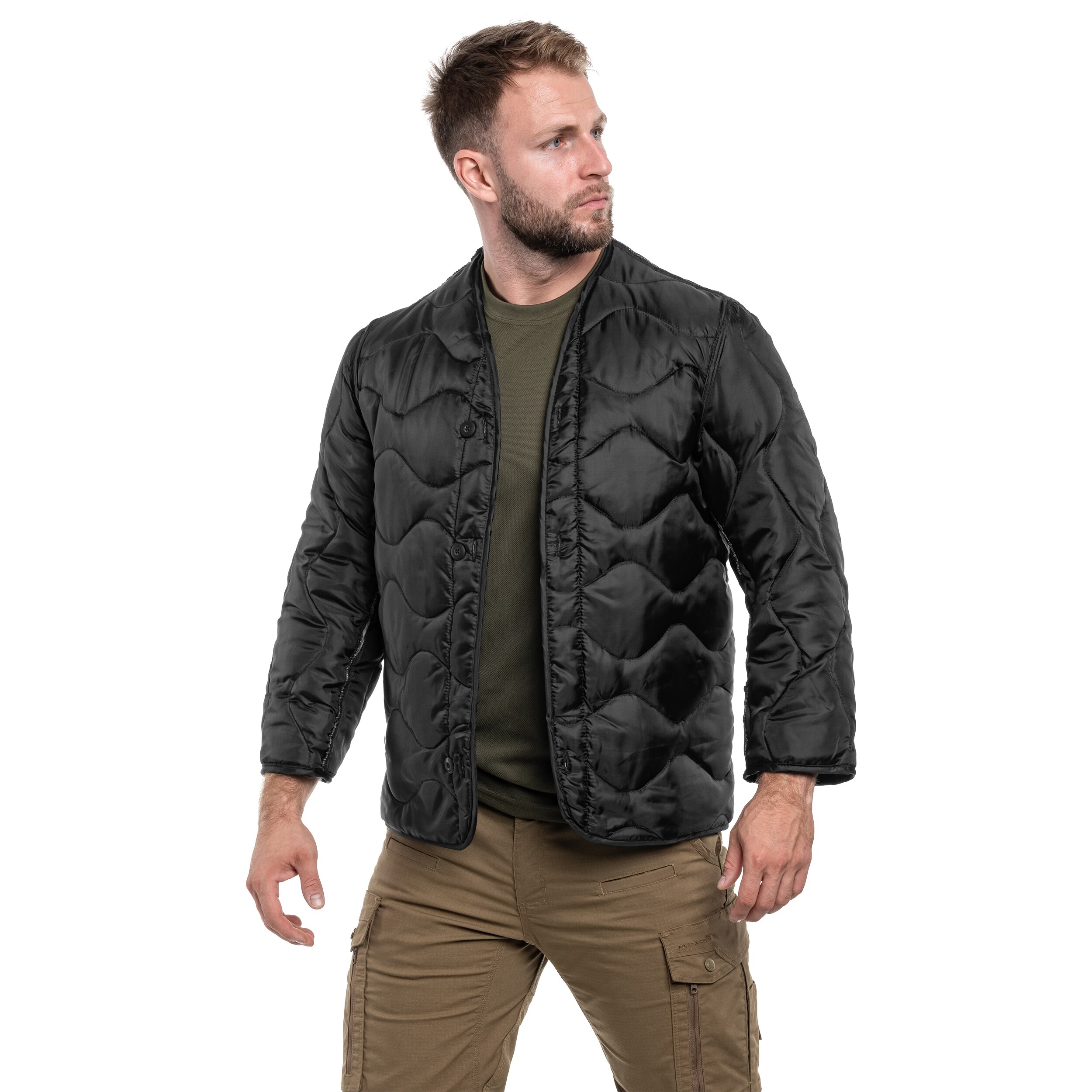 Mil-Tec - M65 Jacke für Militär - Black
