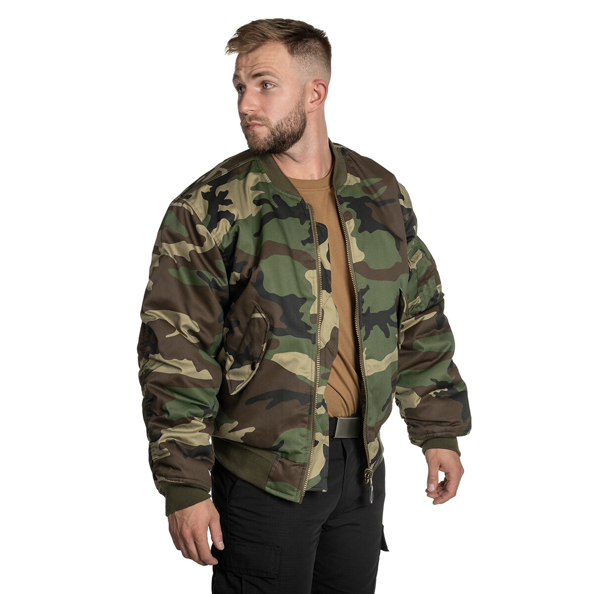 Mil-Tec - MA-1 Flieger - Jacke - Woodland