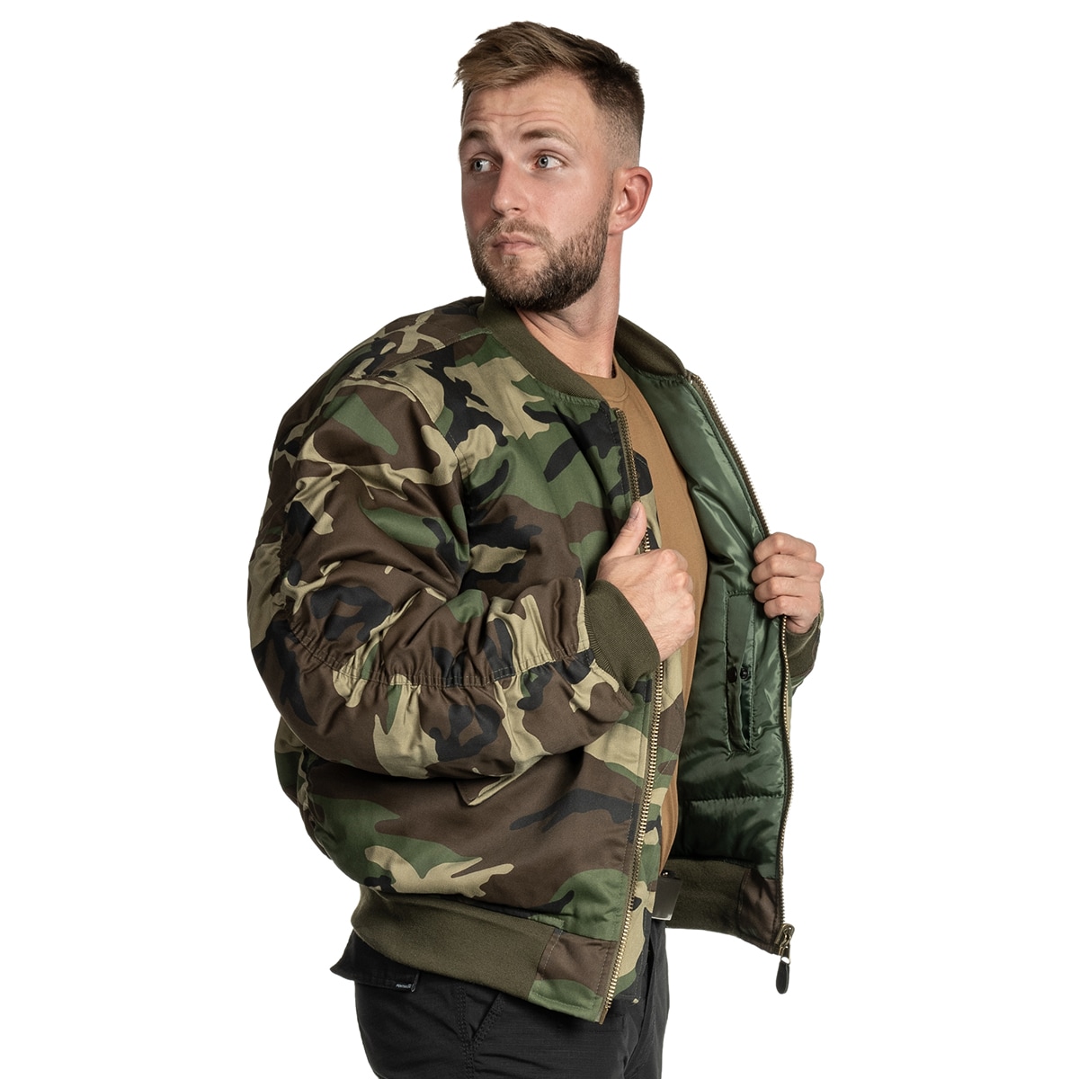 Mil-Tec - MA-1 Flieger - Jacke - Woodland