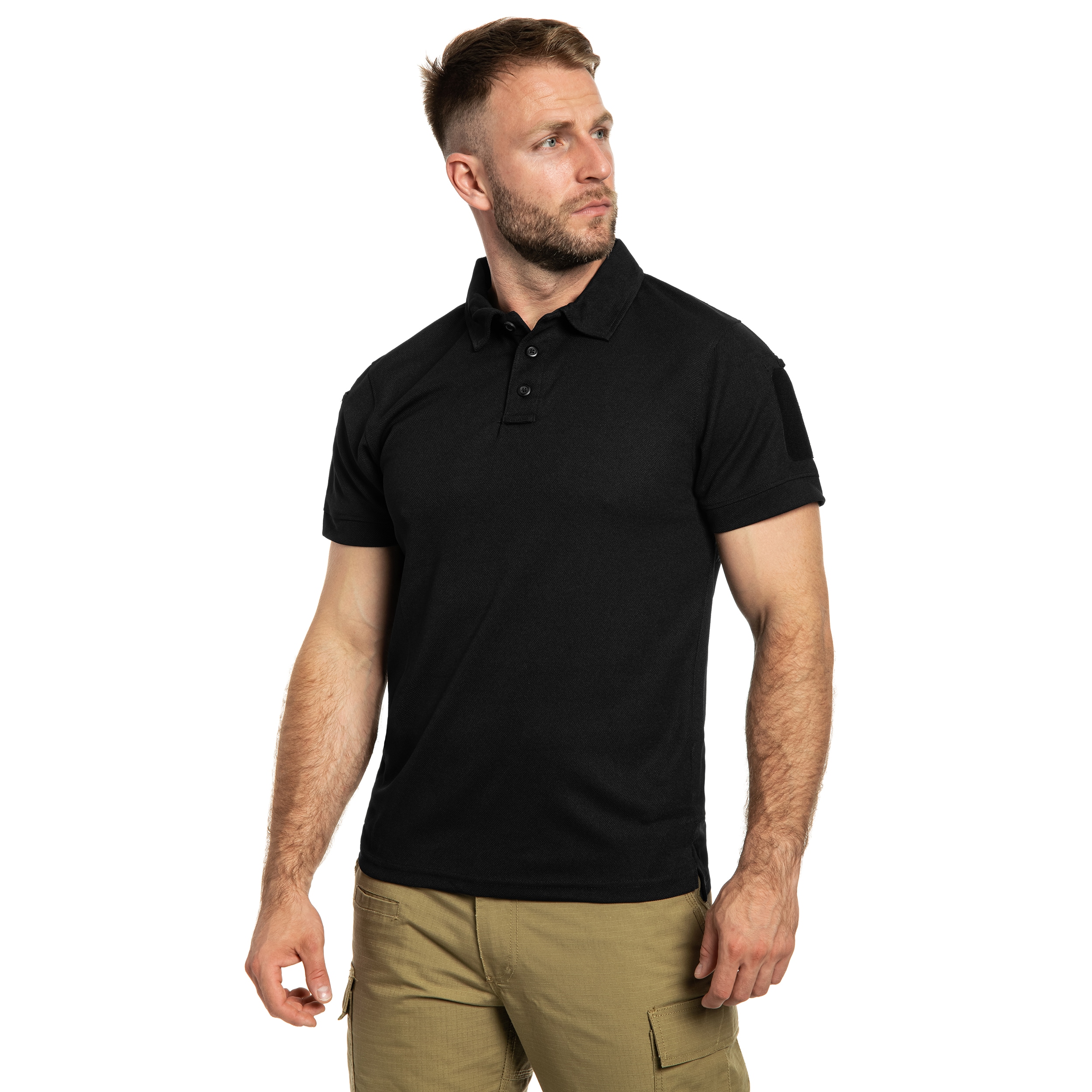 Mil-Tec - Tactical Quickdry - Poloshirt - Black