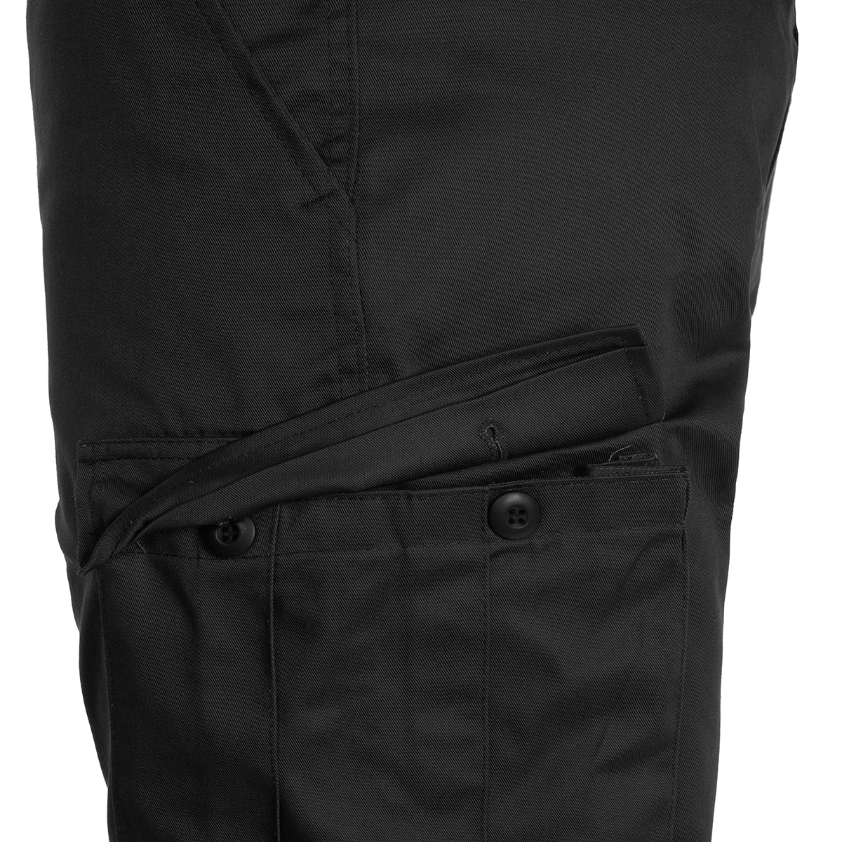 Mil-Tec - BDU verstärkte Militärhose - Black